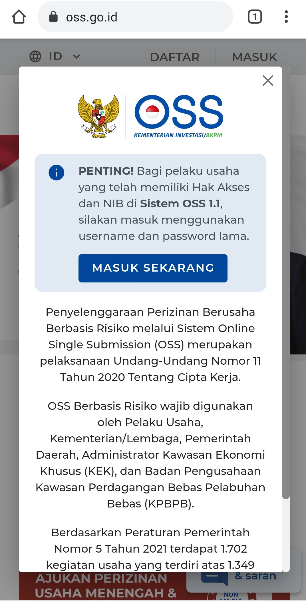 Lebih Dekat Mengenal OSS RBA