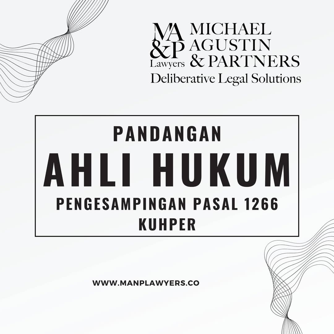 Pasal 1266: Begini Pandangan Ahli Hukum