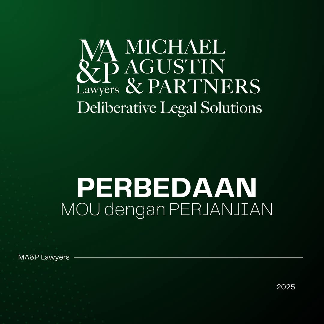 Perbedaan MoU dan Perjanjian